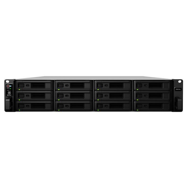 NAS assemblato Synology Rack (2U) RS3618XS 144TB (12x12TB) con HDD Seagate Exos