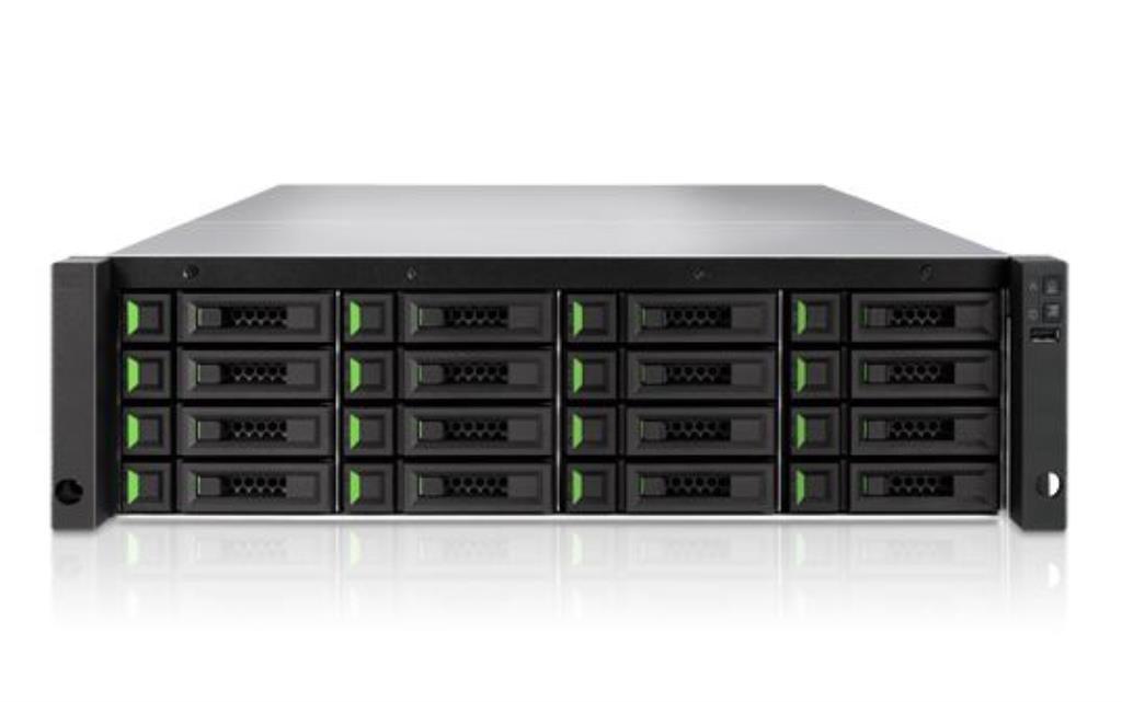 NAS assemblato QSAN Rack (3U) XN8016R+16G 96TB (16x6TB) con HDD WD Red PRO