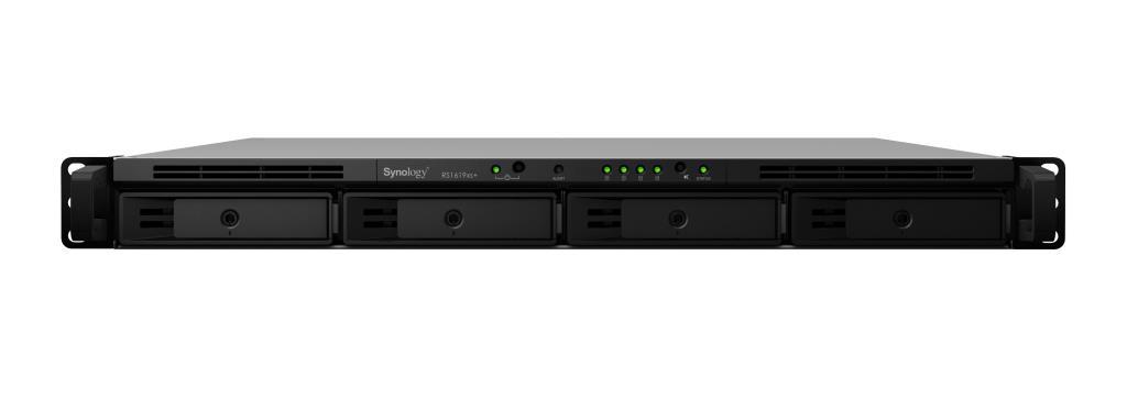 NAS assemblato Synology Rack (1U) RS1619XS+ 16TB (4x4TB) con HDD WD Ultrastar