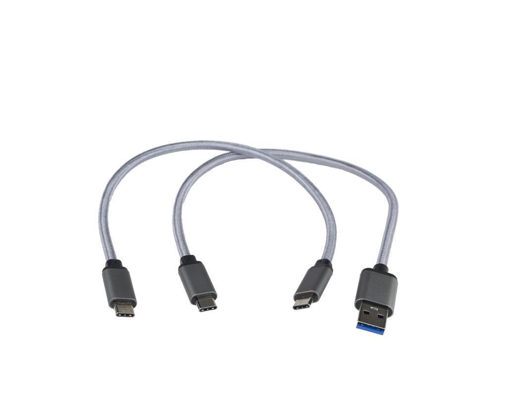 Box BeStor per HDD/SSD 2,5" SATA (spessore 7mm max) - interfaccia USB3.1 Gen 2 (USB-C) - box in alluminio colore blu - Inclusi