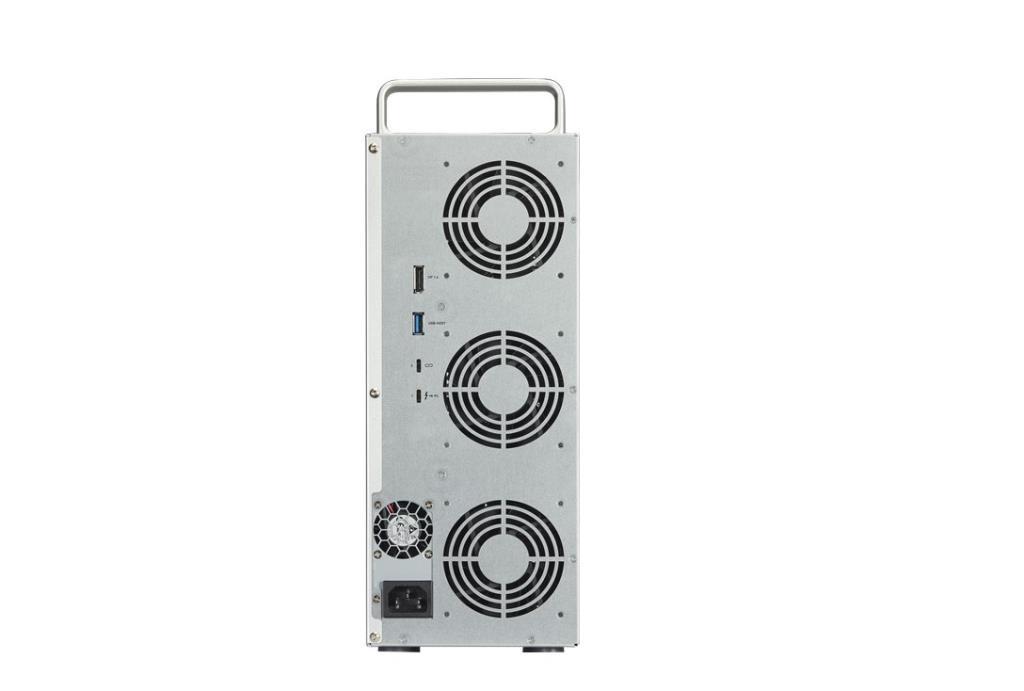 Storage assemblato TerraMaster D8-THUNDERBOLT3 128TB (8x16TB) con HDD Seagate IronWolf Pro- non bootable
