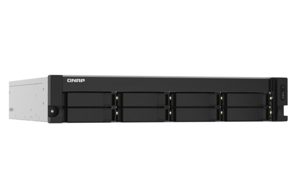 NAS assemblato QNAP Rack (2U) TS-832PXU-4G 96TB (8x12TB) con HDD WD Red NAS