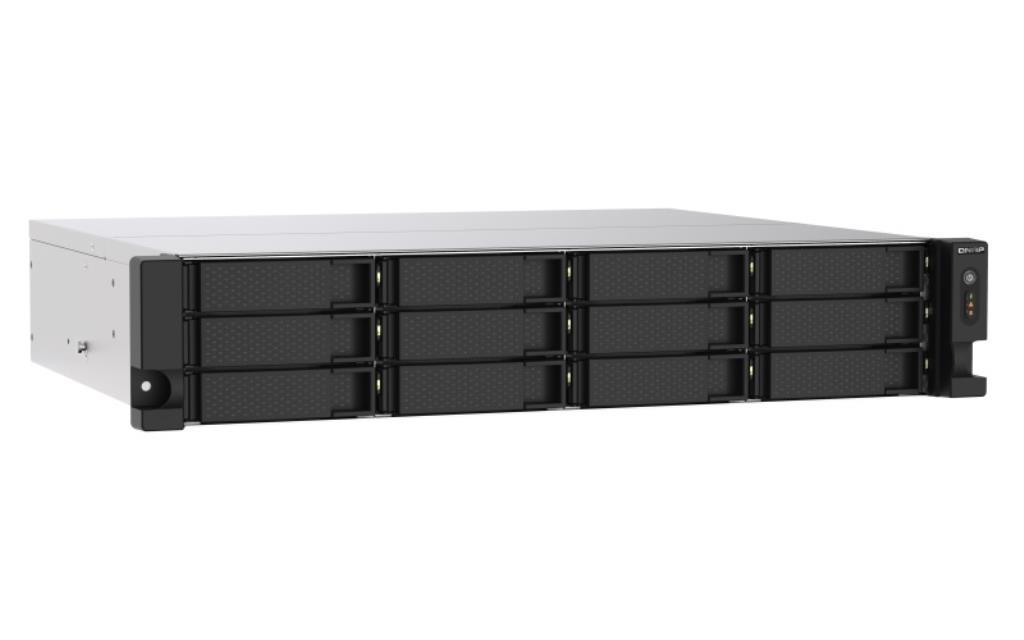 NAS assemblato QNAP Rack (2U) TS-1273AU-RP-8G 48TB (12x4TB) con HDD Seagate IronWolf Pro