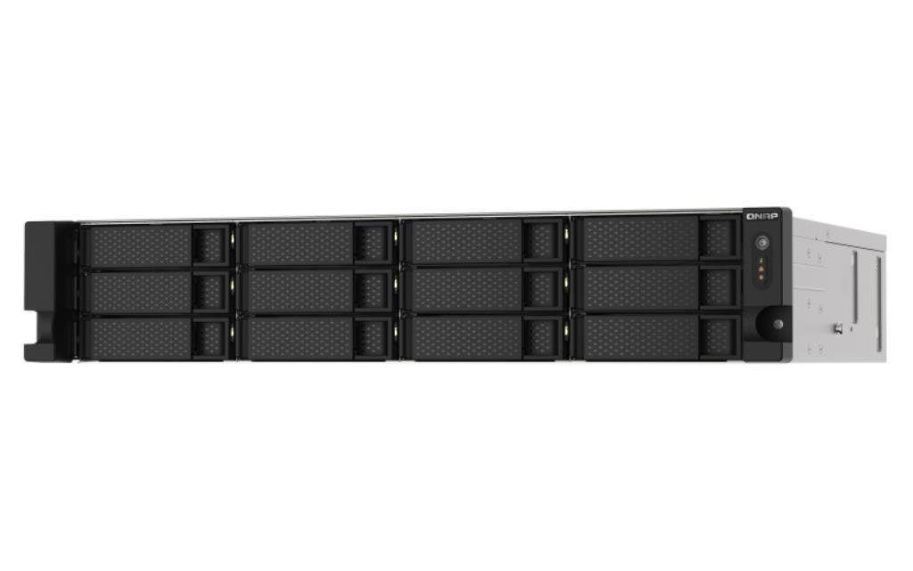 NAS assemblato QNAP Rack (2U) TS-1273AU-RP-8G 96TB (12x8TB) con HDD Seagate IronWolf Pro