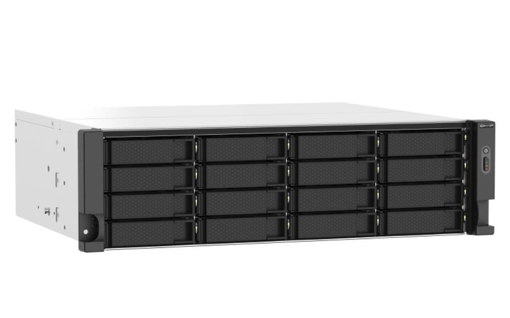 NAS assemblato QNAP Rack (3U) TS-1673AU-RP-16G 256TB (16x16TB) con HDD Seagate Exos