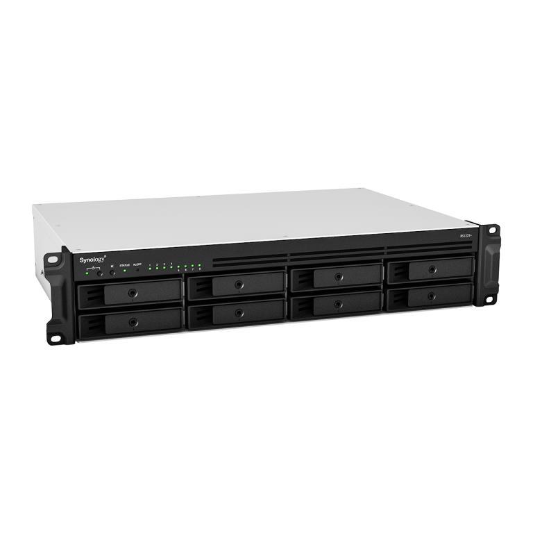 NAS assemblato Synology Rack (2U) RS1221+ 48TB (8x6TB) con HDD Seagate IronWolf