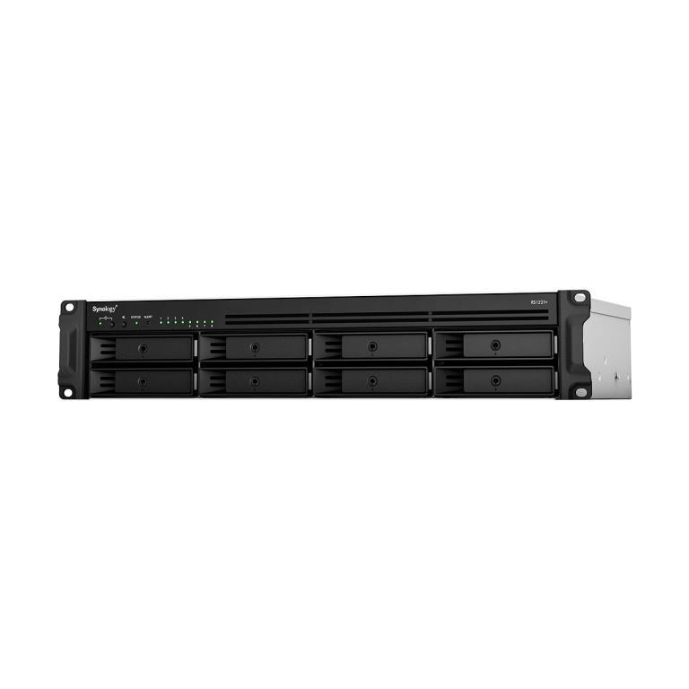 NAS assemblato Synology Rack (2U) RS1221+ 64TB (8x8TB) con HDD Seagate IronWolf