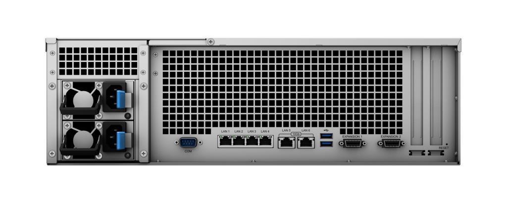 NAS assemblato Synology Rack (3U) RS4021xs+ 128TB (16x8TB) con HDD Synology HAT