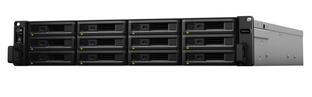 NAS assemblato Synology Rack (2U) RS3621xs+ 96TB (12x8TB) con HDD Synology HAT