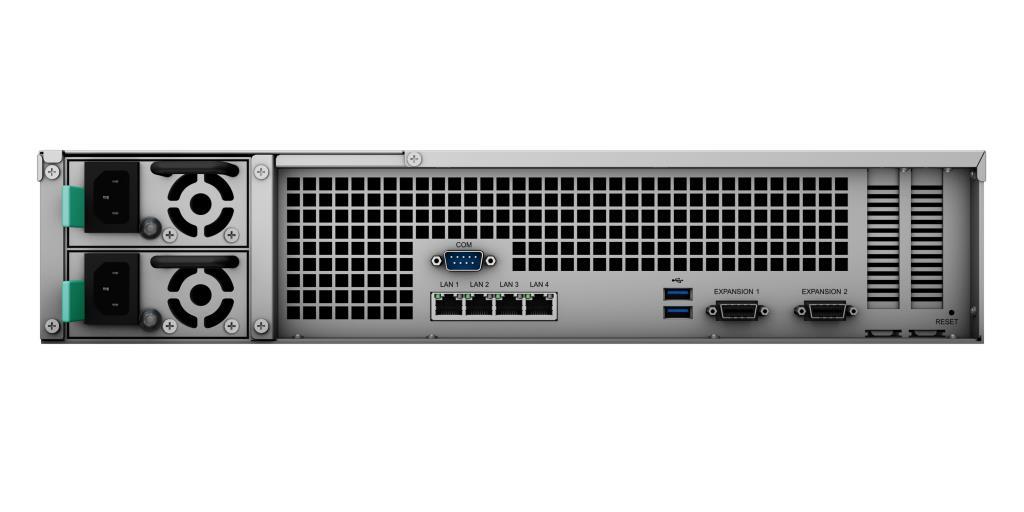 NAS assemblato Synology Rack (2U) RS3621RPXS 192TB (12x16TB) con HDD Synology HAT