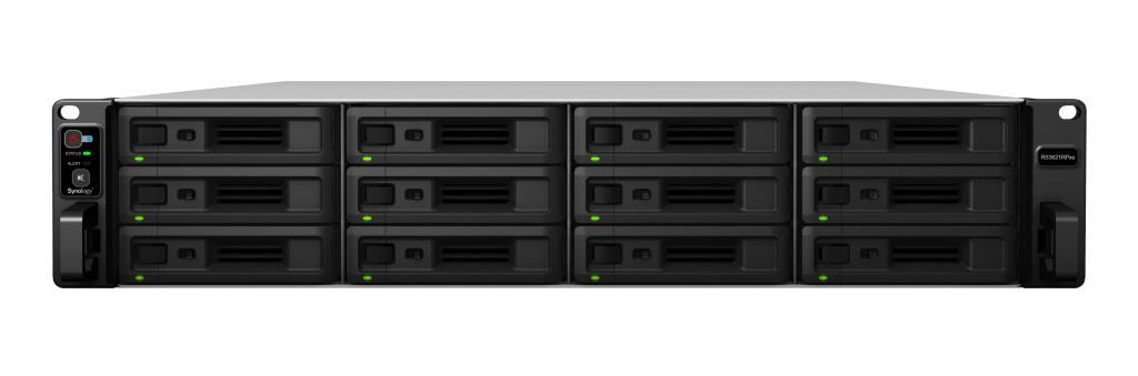 NAS assemblato Synology Rack (2U) RS3621RPXS 48TB (12x4TB) con HDD WD Ultrastar