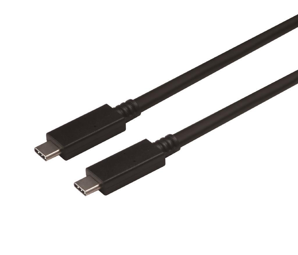 Cavo USB type C verso USB type C, passif, 1M, 10G/5A, tolleranza 100w
