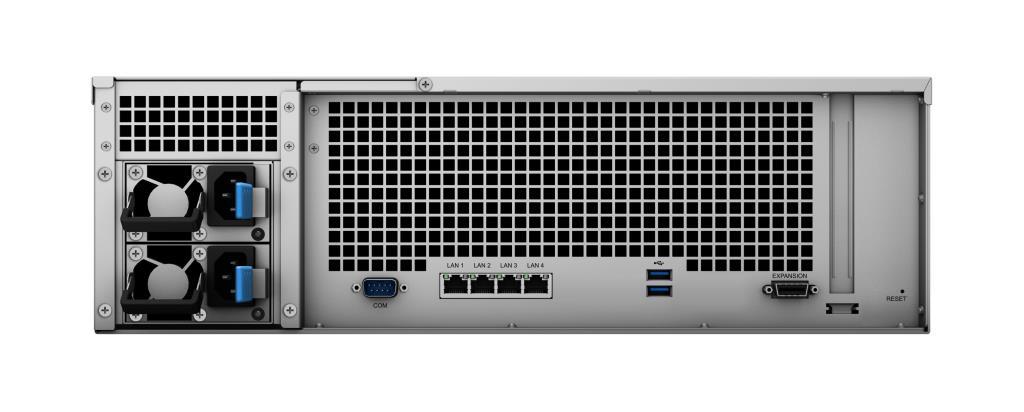 NAS assemblato Synology Rack (3U) RS2821RP+ 64TB (16x4TB) con HDD WD Ultrastar