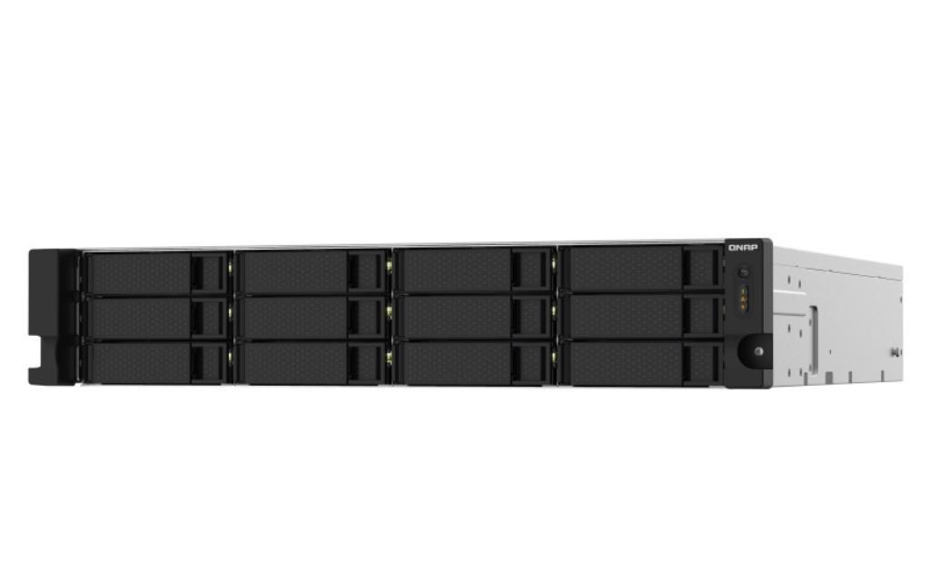 NAS assemblato QNAP Rack (2U) TS-1232PXU-RP-4G 144TB (12x12TB) con HDD Seagate IronWolf Pro