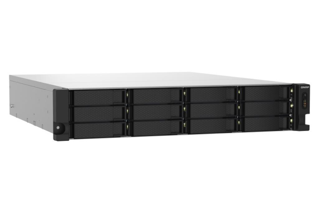 NAS assemblato QNAP Rack (2U) TS-1232PXU-RP-4G 48TB (12x4TB) con HDD WD Ultrastar