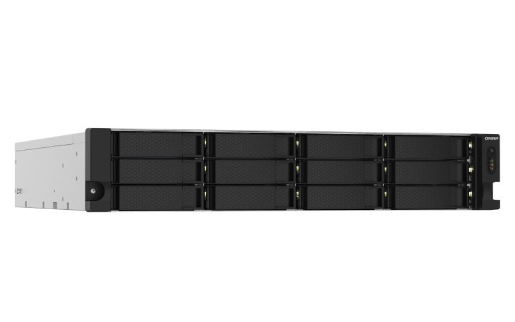 NAS assemblato QNAP Rack (2U) TS-1232PXU-RP-4G 216TB (12x18TB) con HDD WD Ultrastar