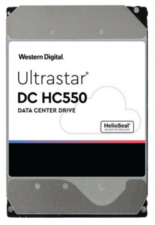 Hard Disk 3,5 18TB - 7200rpm - SATA 6Gbps - 512MB - WD Ultrastar DC HC550 512e SE