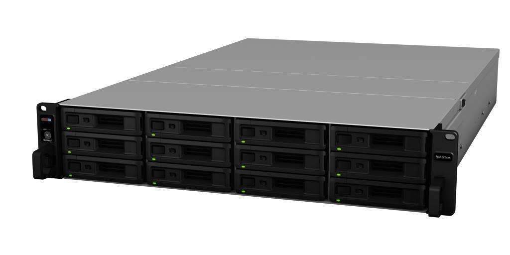 NAS assemblato Synology RX1222SAS 23.04TB (12x1.92TB) con SSD Entreprise
