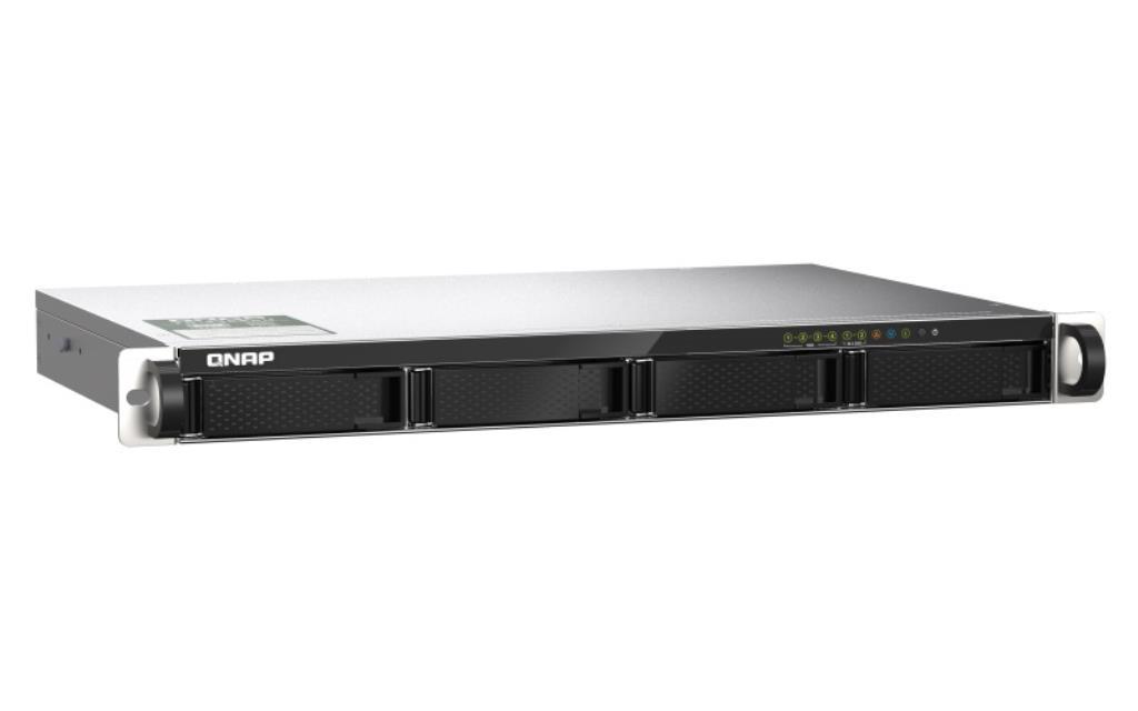 NAS assemblato QNAP Rack (1U) TS-435XEU-4G 16TB (4x4TB) con HDD WD Red NAS