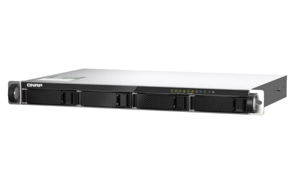 NAS assemblato QNAP Rack (1U) TS-435XEU-4G 32TB (4x8TB) con HDD WD Red NAS