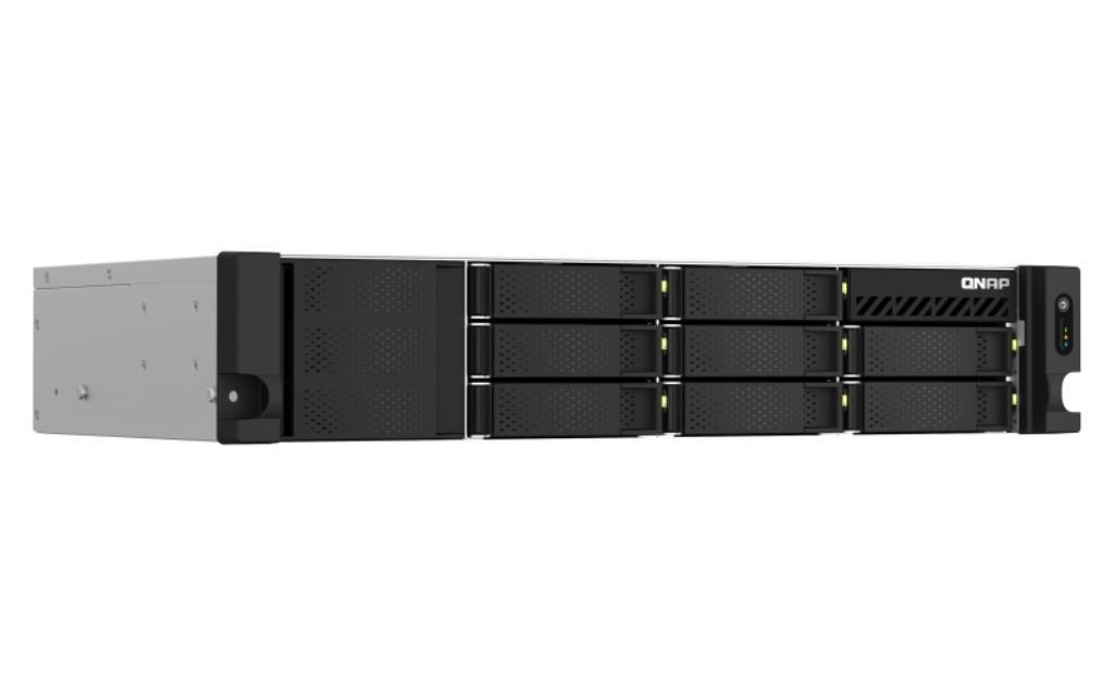 NAS assemblato QNAP Rack (2U) TS-873AEU-RP-4G 80TB (8x10TB) con HDD WD Red PRO
