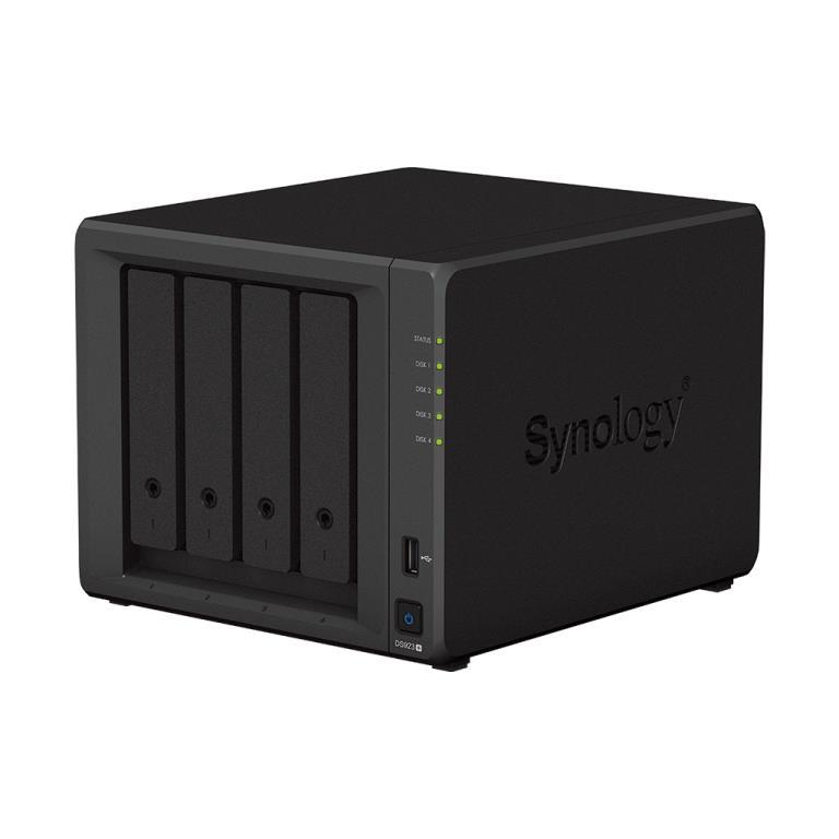 NAS assemblato Synology Tower DS923+ 15.36TB (4x3.84TB) con HDD SSD Entreprise