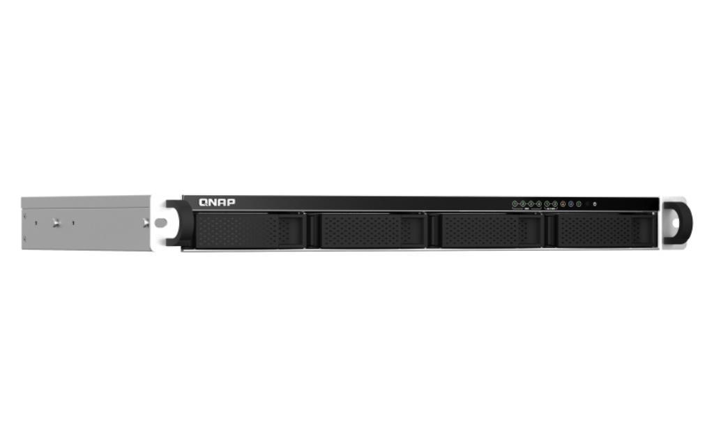 NAS assemblato QNAP Rack (1U) TS-464EU-8G 24TB (4x6TB) con HDD Seagate IronWolf