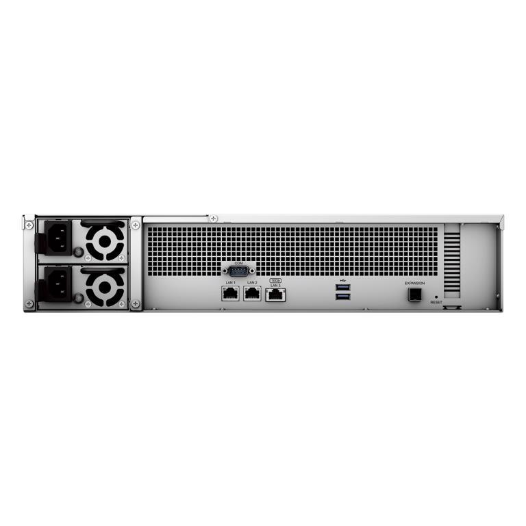 NAS assemblato Synology RS2423RP+ 5.76TB (12x480GB) con SSD Entreprise
