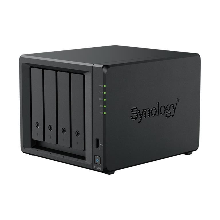 NAS assemblato Synology Tower SY-DS423+24TRED 24TB (4x6TB) con HDD WD Red NAS