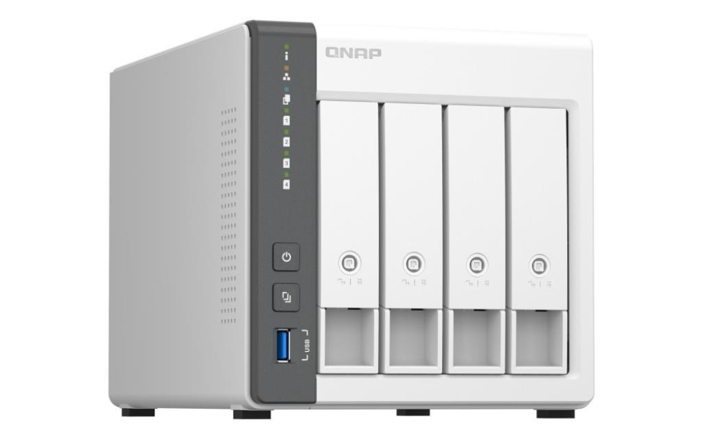 NAS assemblato QNAP TS-433-4G 32TB (4x8TB) con HDD Seagate IronWolf