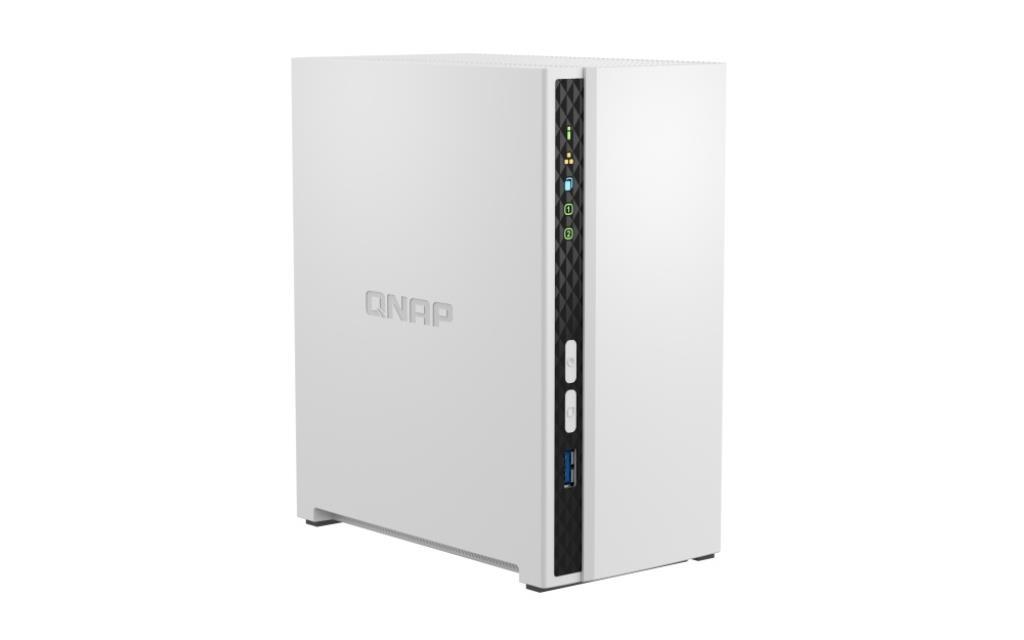 NAS assemblato QNAP TS-233 16TB (2x8TB) con HDD WD Red NAS