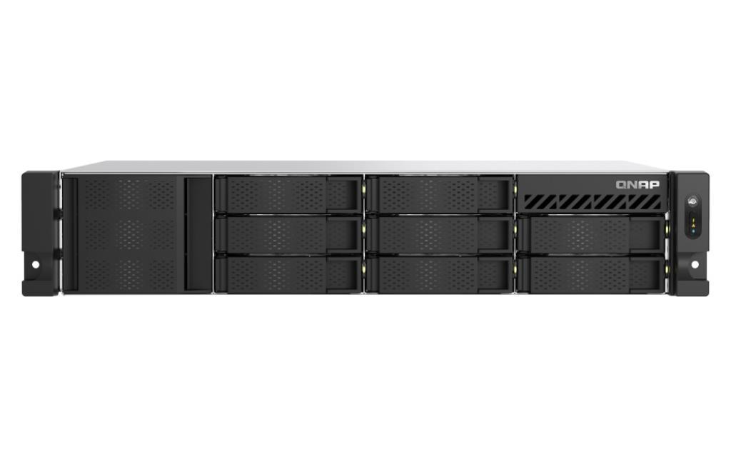 NAS assemblato QNAP TS-855EU-RP-8G 96TB (8x12TB) con HDD Seagate IronWolf Pro