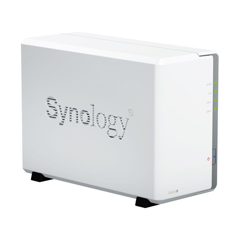 NAS assemblato Synology DS223J 32TB (2x16TB) con HDD Synology HAT