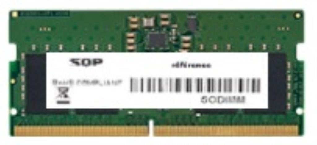 Memoria - Specifica 16 Gb - DDR5 - Sodimm - 5600 Mhz - PC5-44800 - Unbuffered - 1R8 - 1,1V - CL46