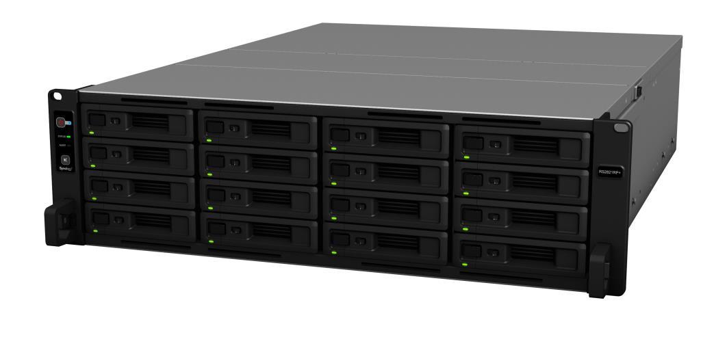 NAS assemblato Synology RS2821RP+ 192TB (16x12TB) con HDD Synology HAT 33xx