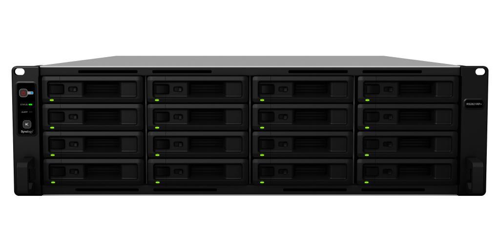 NAS assemblato Synology RS2821RP+ 256TB (16x16TB) con HDD Synology HAT 33xx