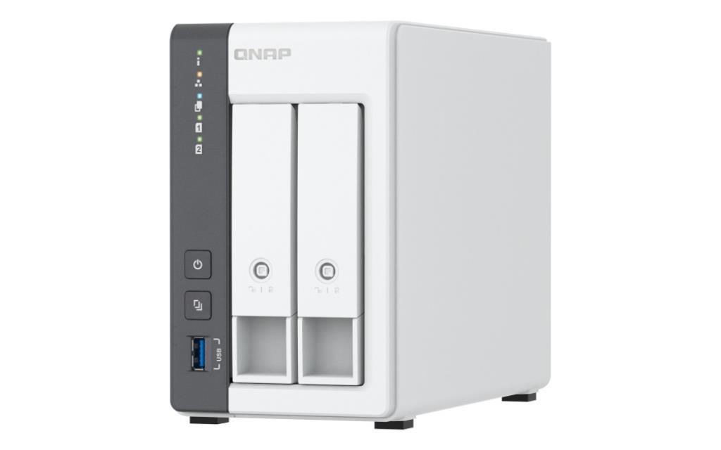 NAS assemblato QNAP TS-216G 32TB (2x16TB)con HDD WD Red PRO