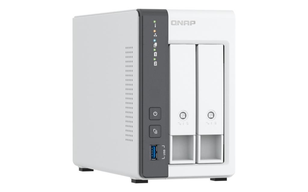 NAS assemblato QNAP TS-216G 36TB (2x18TB)con HDD WD Red PRO