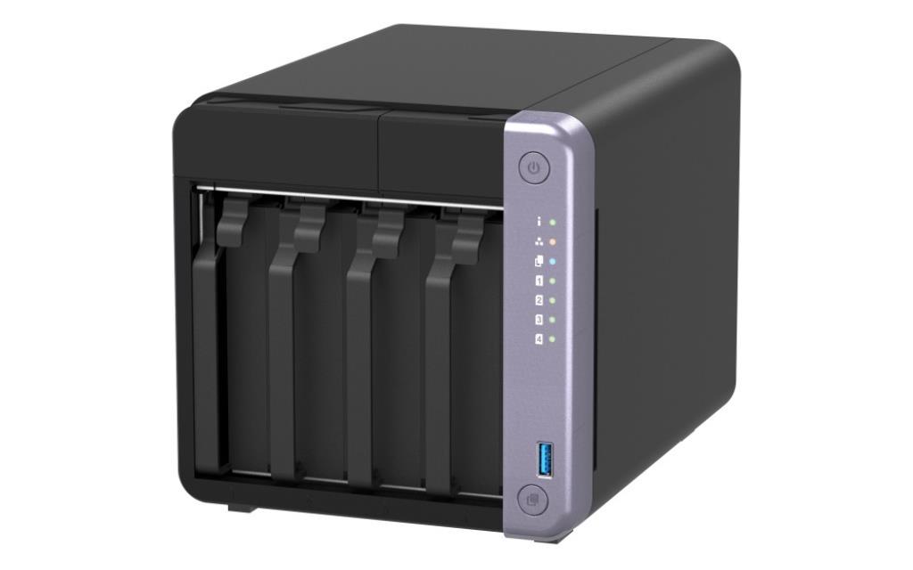 NAS assemblato QNAP TS-432X-4G 4TB (4x1TB)con HDD WD Ultrastar