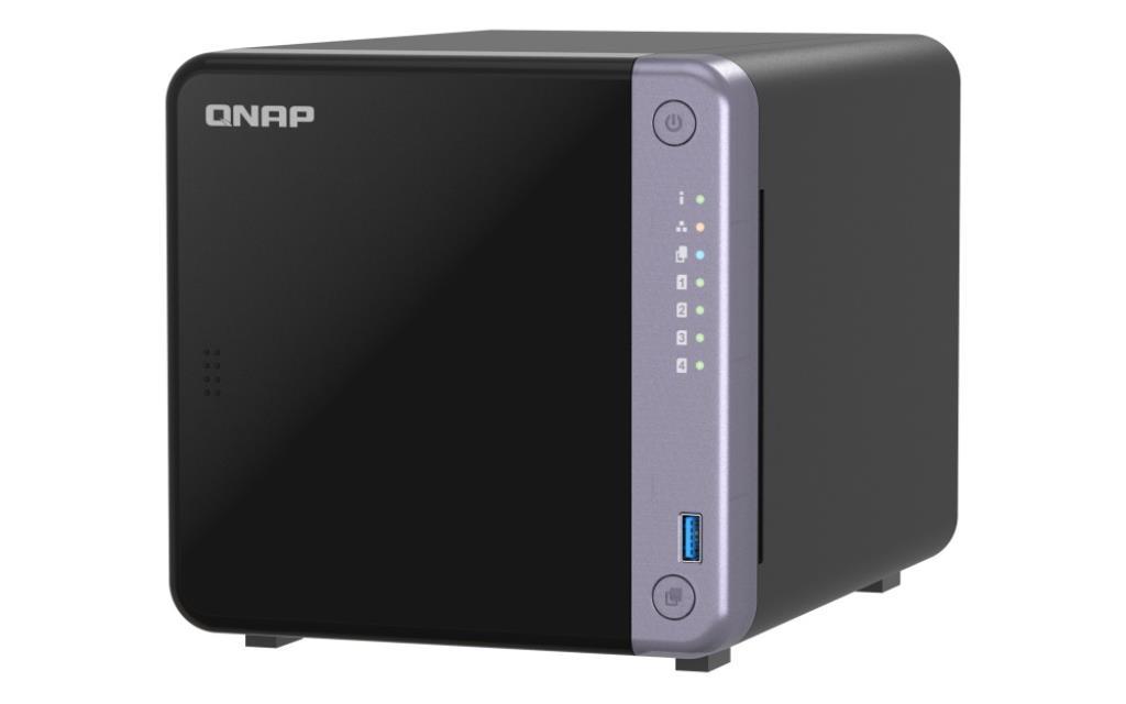 NAS assemblato QNAP TS-432X-4G 64TB (4x16TB)con HDD Seagate Exos
