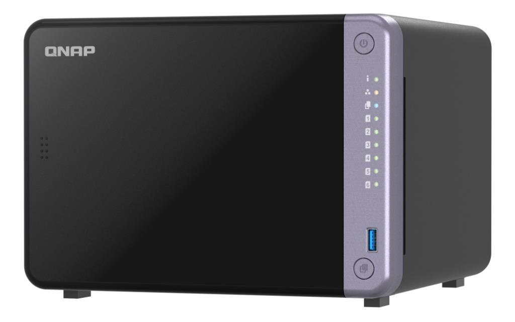 NAS assemblato QNAP TS-632X-4G 12TB (6x2TB)con HDD WD Red NAS