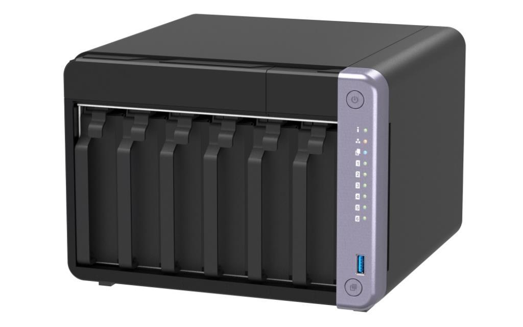 NAS assemblato QNAP TS-632X-4G 96TB (6x16TB)con HDD Seagate Exos