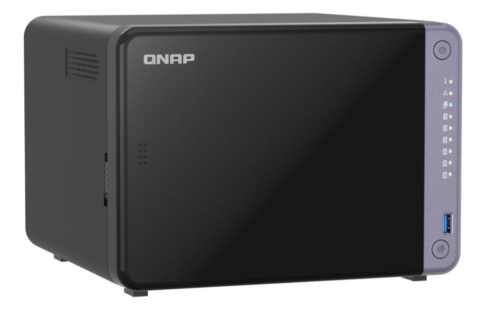 NAS assemblato QNAP TS-632X-4G 108TB (6x18TB)con HDD Seagate Exos