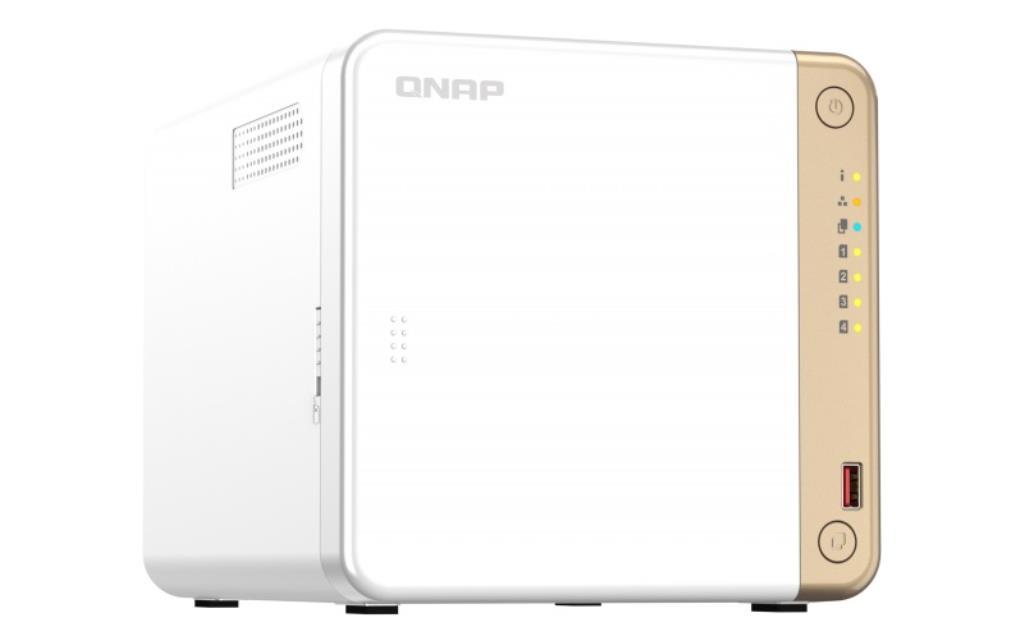 NAS assemblato QNAP TS-462-4G 8TB (4x2TB)con HDD Seagate Exos