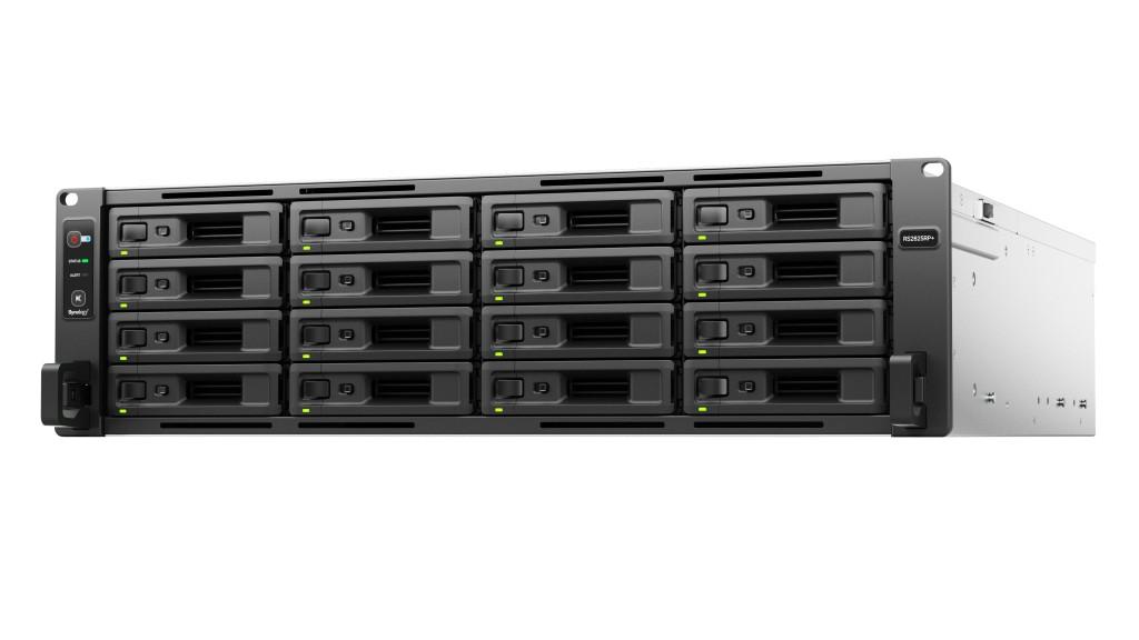 NAS assemblato Synology RS2825RP+ 64TB (16x4TB)con HDD Synology HAT 33xx