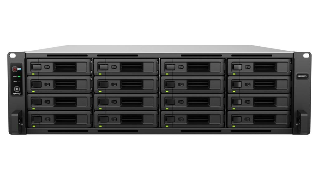 NAS assemblato Synology RS2825RP+ 192TB (16x12TB)con HDD Synology HAT 33xx