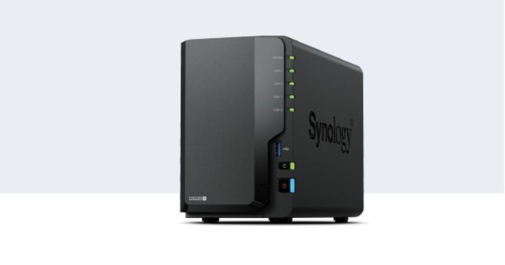 NAS assemblato Synology DS225+ 16TB (2x8TB)con HDD Synology HAT Entreprise