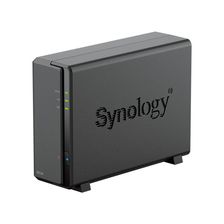 NAS assemblato Synology DS124 12TB (1x12TB)con HDD Synology HAT Entreprise