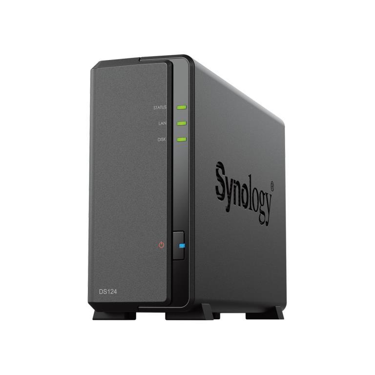 NAS assemblato Synology DS124 0.96GB (1x960GB) con SSD Entreprise