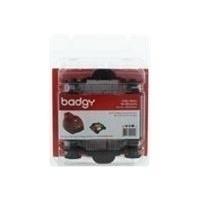 Evolis Ribbon & Cleaning Kit badgy 100p nastro per stampante 100 pagine Nero, Blu, Rosa, Bianco, Giallo (VBDG204EU YMCKO Colour